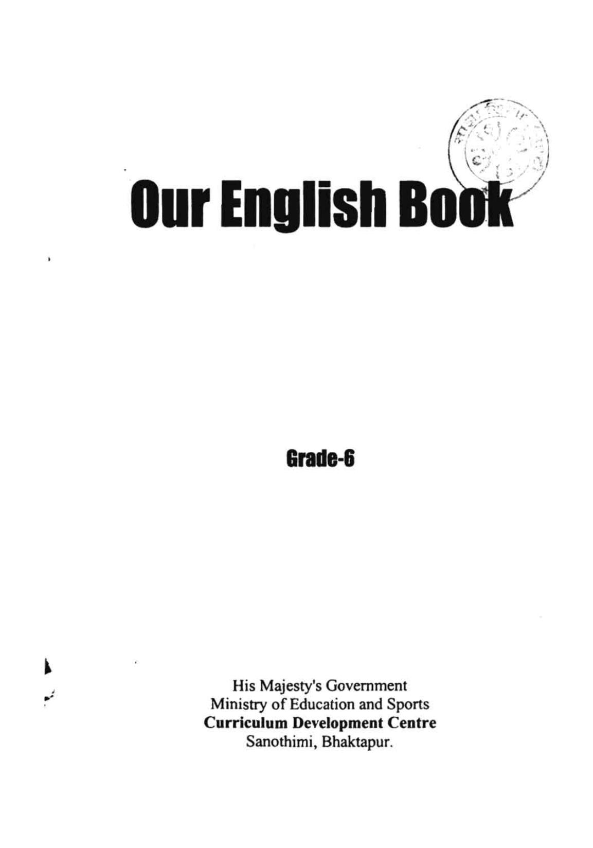 Our English Book Grade 6